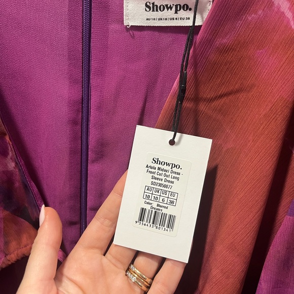 Showpo Multicolor Long Sleeve Dress - Picture 6 of 7